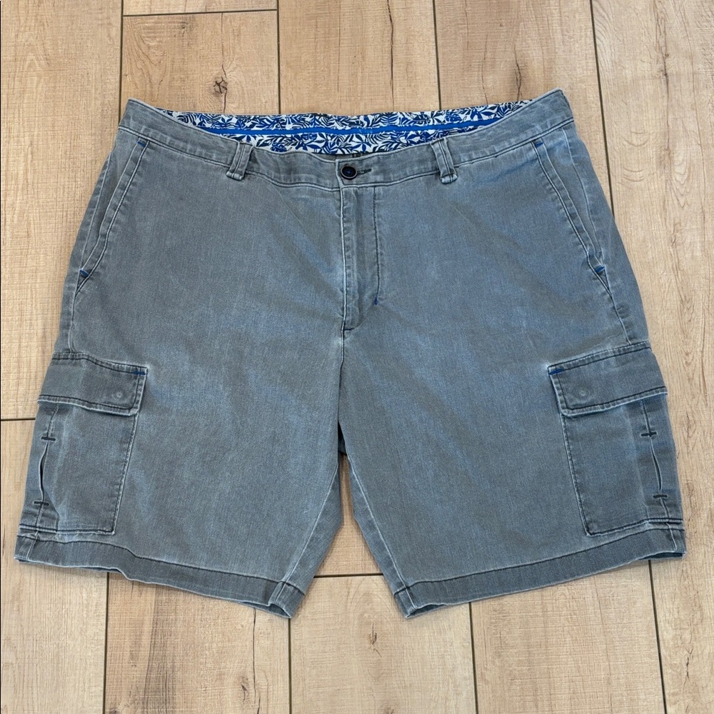 Tommy Bahama Grey Cargo Shorts